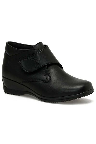 Polaris 165118 Velcro Orthopedic Women's Boots Black