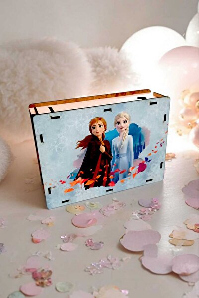 wooden gift design Ahşap Kumbara Baskı Yüzeyli 20*15*5 cm Özel Tasarım Model 15