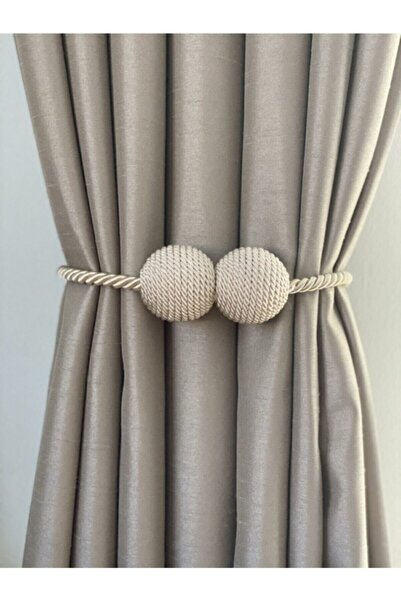Cortibo Magnetic Cord Wrap Tulle and Background Curtain Collection Buckle - Cream
