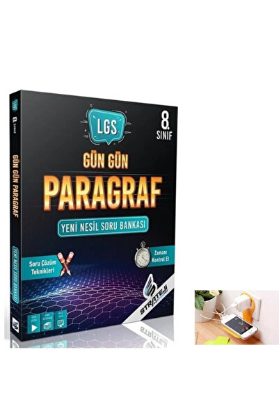 Yanıt Yayınları 8. Sınıf Strateji Lgs Gün Gün Paragraf Soru Bankası 2026 Lgs ...