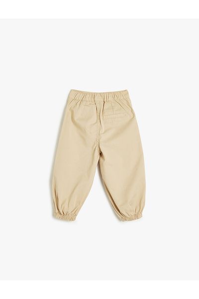 Koton Cotton Parachute Jogger Pants - Pocketed
