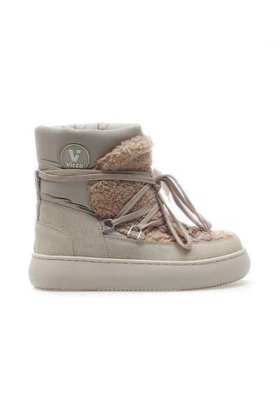 Vicco Merrill Girls Beige Daily Snow Boots - 24k 943.477 Fk (31-35)