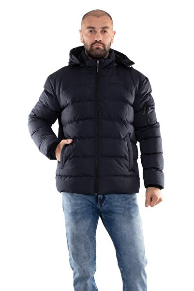 BIGAZZI 99476-299 Regularfit Kapşonlu Erkek Şişme Mont