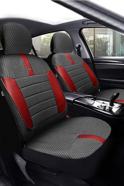 TROBUS Dacia Lodgy 2012 Ve Sonrası Vira Serisi Kumaş Koltuk Kılıfı Takımı Siy...