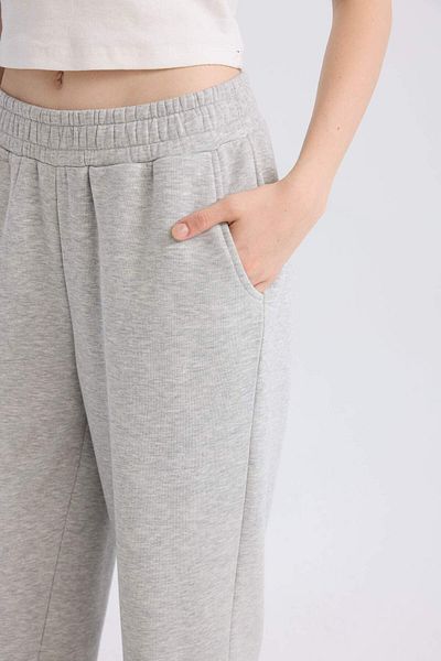 DeFacto DFM - Pantaloni de sport de bază cu picioare largi