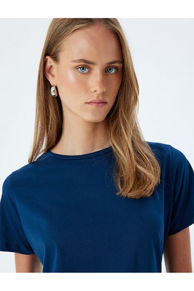 Koton Crew Neck Basic Cotton Short Sleeve T-Shirt
