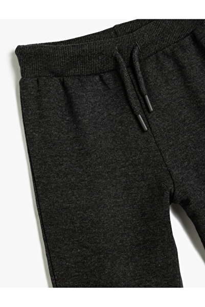 Koton Basic Eşofman Altı Beli Bağlamalı Pamuk Karışımlı