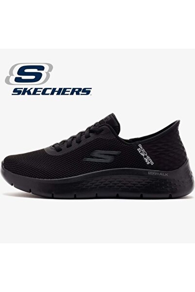 SKECHERS Go Walk Flex Slip-ins 216496tk Erkek Spor Ayakkabı Siyah