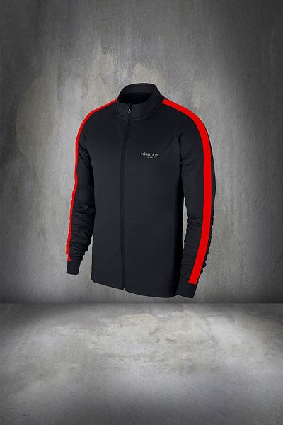 POSEIDON STORM Men's Running and Exercise Tracksuit Set - Oversize, Black Custom Supra Combed Cotton, 4xl-10xl