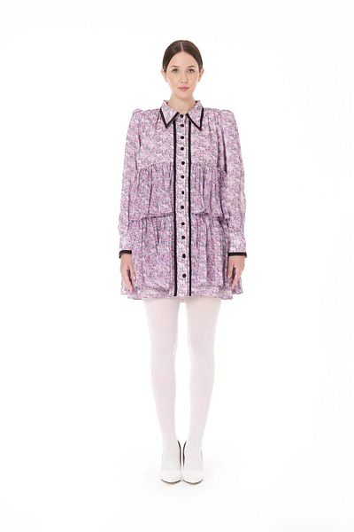 miha Hicran Önal Purple Rosa Tunic