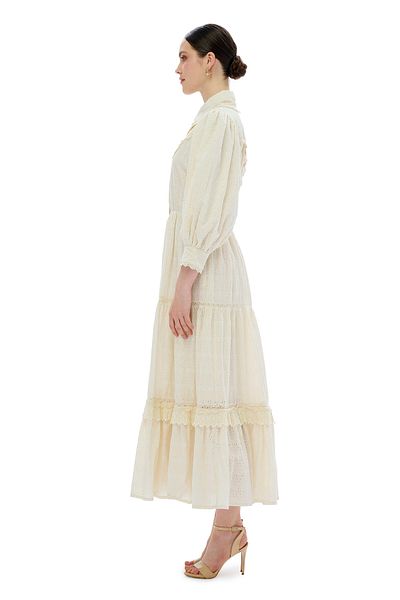 miha Hicran Önal Espoo Dress Ecru