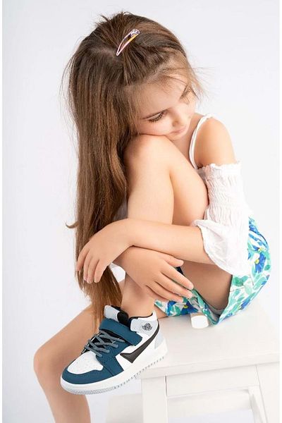 KCMN Blue Kocamanlar 8070 - Pantofi sport înalți pentru copii