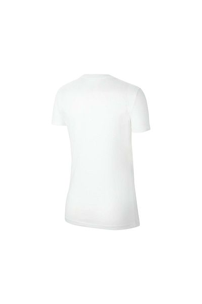 Nike Λευκό γυναικείο T-shirt - W Nk Df Park20 Ss Tee Hbr Dri-fit Cw6967