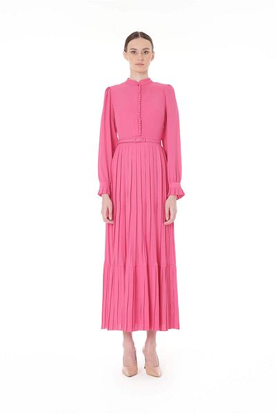miha Hicran Önal PERLA DRESS Fuchsia