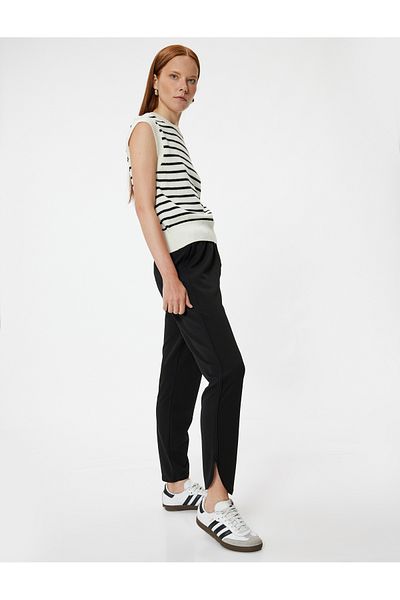Koton Standard Waist Jogger Pants with Pockets