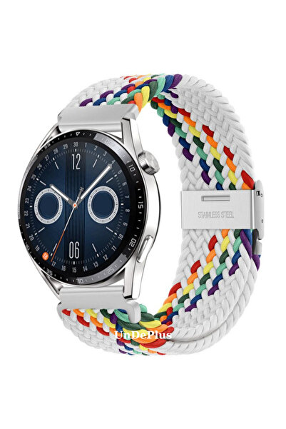 UnDePlus Xiaomi Redmi Watch 5 Active/lite Amazfit Gtr 2e 47mm Pace 1/2 Kordon Metal Klipsli Flexi Örgü