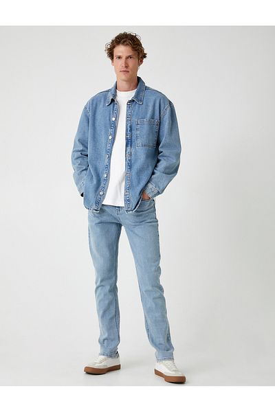 Koton Slim Fit Standard Waist Jeans - Michael Jean