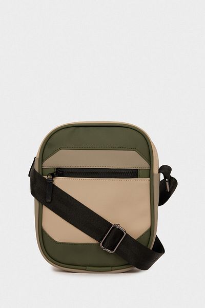 DeFacto Men's Faux Leather Crossbody Bag E0651Axns