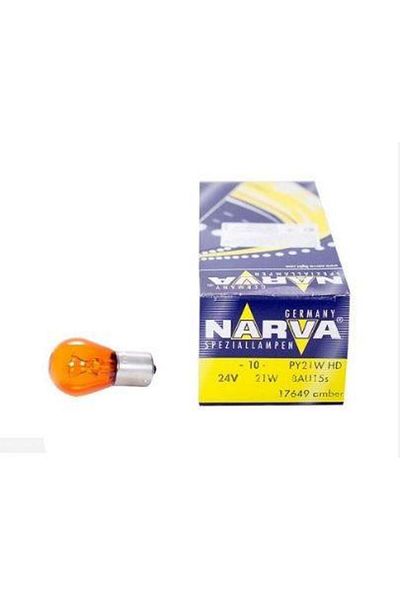İthal 24V 93 21W 1141 Yellow Yt Heavy Duit Bulb 7510
