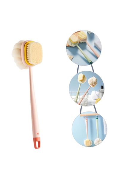 evimdeyokyok Double Sided Bathroom Shower Brush