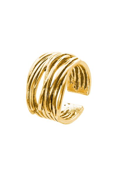 Heideman Fingerring Mona Goldfarben Casual
