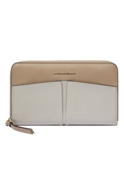 PIQUADRO W134 Geldbörse RFID Schutz Leder 19 cm