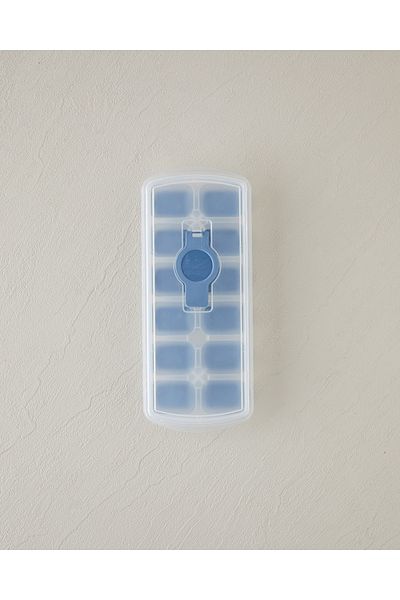 English Home Virginie Blue Plastic Ice Mold - 24X10 cm