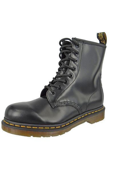 Dr. Martens boots 1460 B-SM Black Smooth 8-Loch Air-Wair Sohle Schwarz