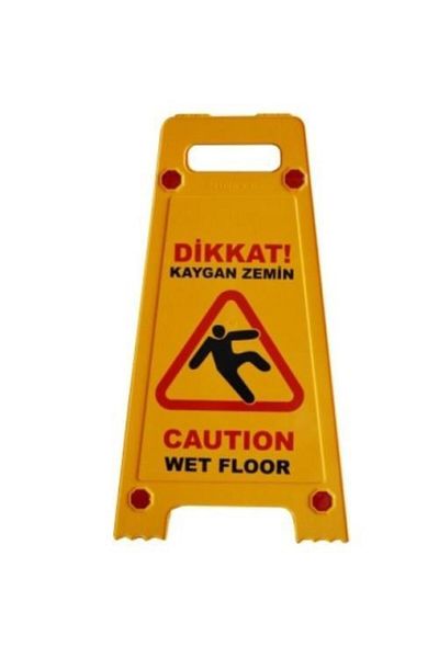 CEKAVE Max 4001 Slippery Floor Warning Sign
