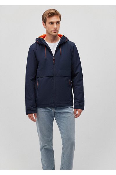 Mavi Μπουφάν με κουκούλα Navy Blue Slim Fit 0110268 -86623