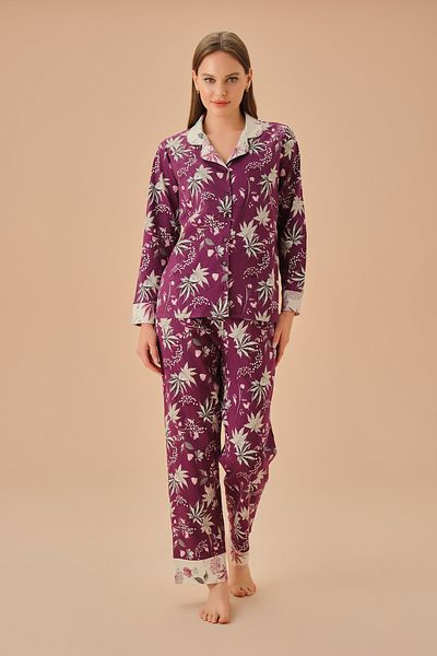 SUWEN Set de pijamale masculine Keira