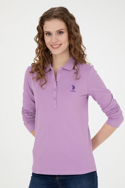 U.S. Polo Assn. Hanorac de bază liliac de damă 50271573 -VR034