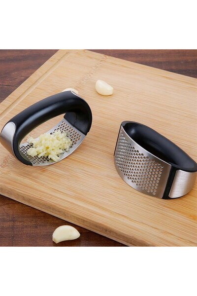 Pazarcan New Garlic Crusher Stainless Steel Garlic Press (5389)