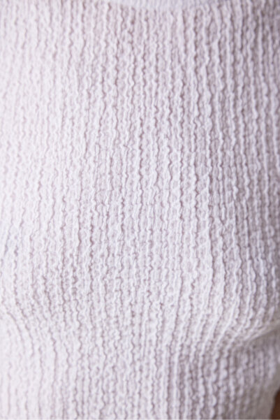 Penti Textured Beyaz Üst