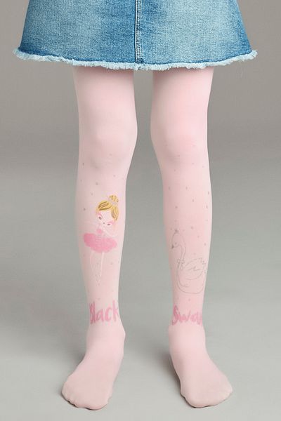 Penti Pink Pretty Swan Pantyhose