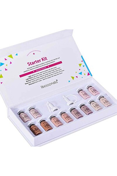 İBCCCNDC Starter Bb Glow Kalıcı Makyaj Fondöten Seti ( 5 Farklı Ton )
