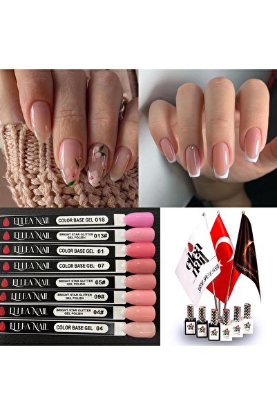 ELLEA NAIL 9'LU COLOR BASE GEL SETİ