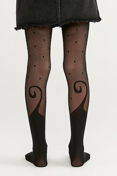 Penti Black Cat Pantyhose - Pretty Cute Design