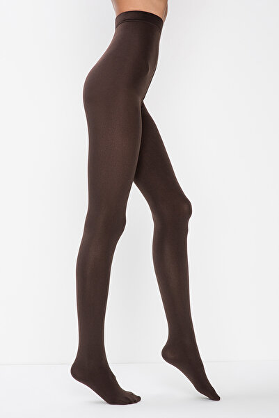 Penti Kestane Termal Külotlu Çorap