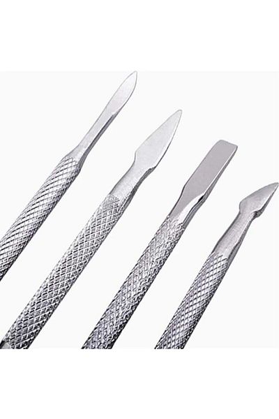 ELLEA NAIL Elea Nail Professional 4-Piece Metal Meat Pusher Kronk Set