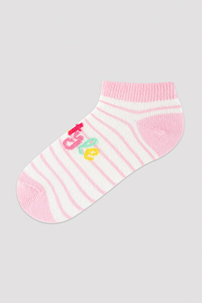 Penti Kız Çocuk My Style Slogan Baskılı 4lü Patik Çorap