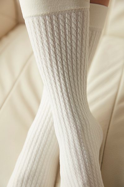 Penti Vanilla Color Path Trouser Socks - Pentilicious