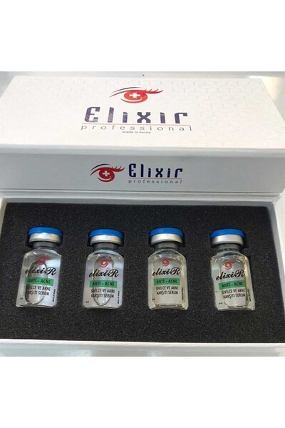 Elixir 10 ml Anti Akne 4 'lü Serum Seti