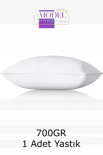 MODELHOME 1 Piece Bead Silicone Pillow (700 Grams) Antiallergic (50X70 cm)