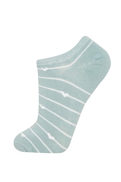 DeFacto Women's 3-Piece Cotton Sneaker Socks 3127736