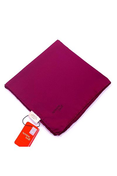 Armine Plain Twill Scarf - Şarabi