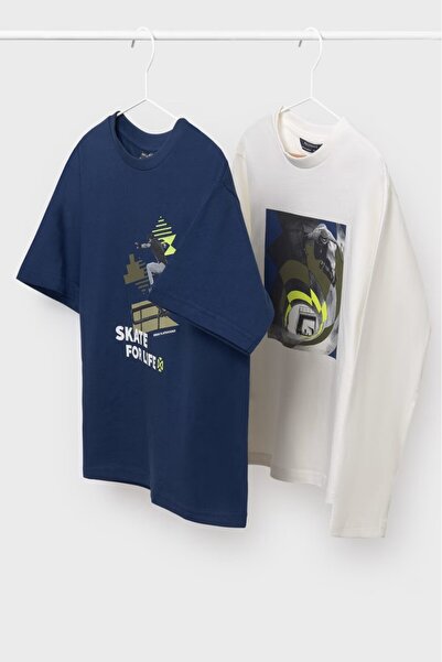 MAYORAL Момчешки 2-пакет дълги и къси ръкави тениски