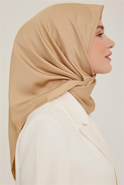 Armine Φουλάρι ίσιο Twill - Μπεζ 777