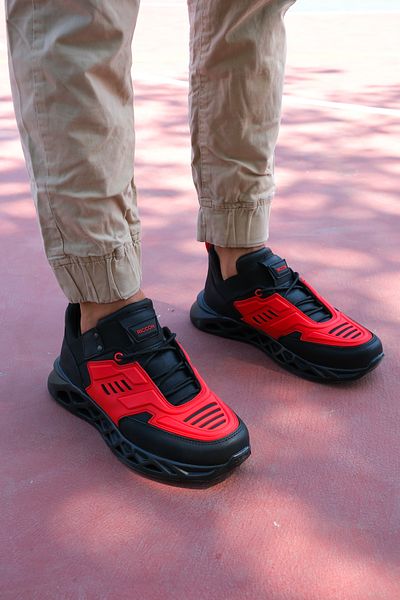 Riccon Rote Herren-Sneakers00122021