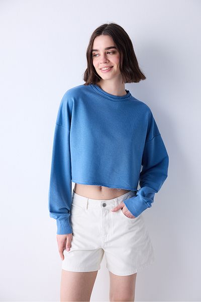 Penti Hanorac albastru FT Crop